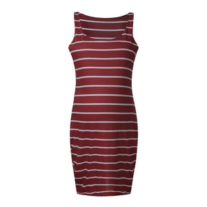 Discover the Striped Maternity Vest Dress