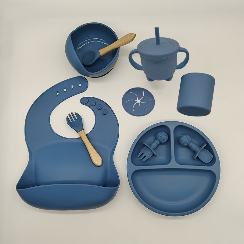 Elevate Mealtime with Our Silicone Tableware Set