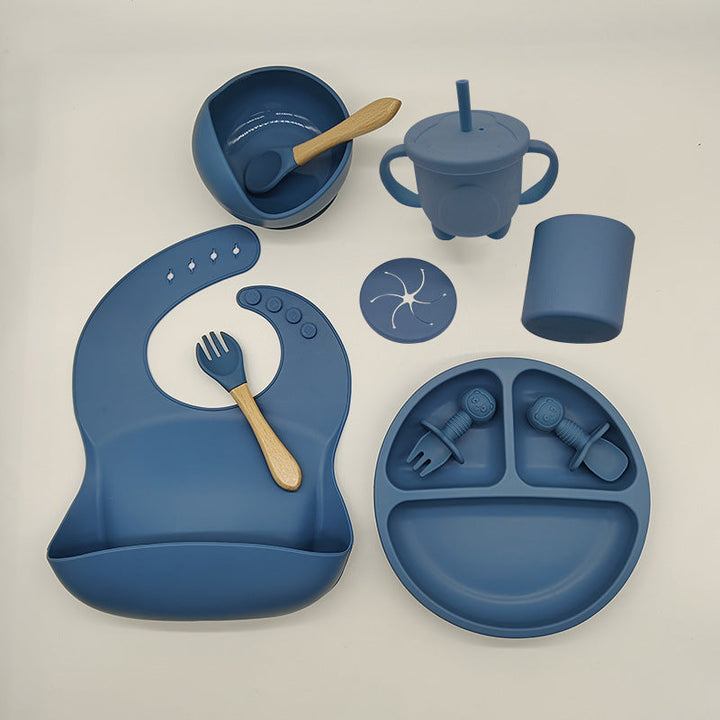 Elevate Mealtime with Our Silicone Tableware Set