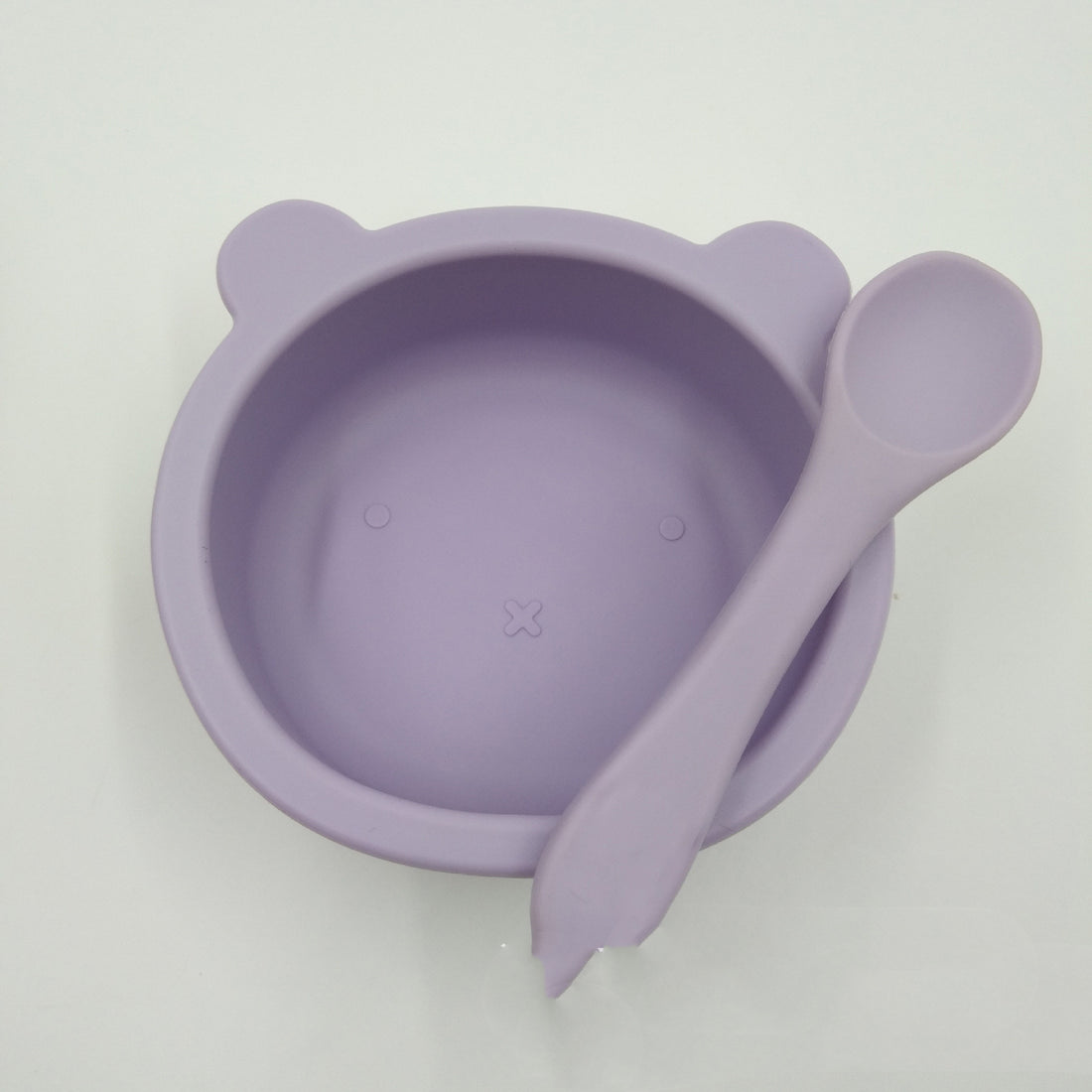 Bear Silicone Baby Suction Bowl Anti-Fall Feeding Dish