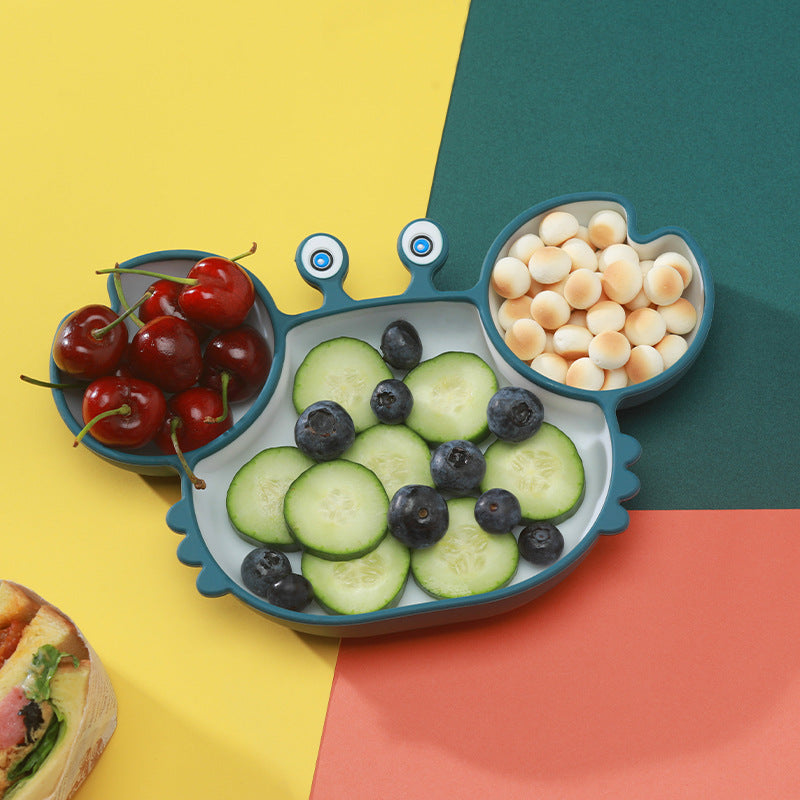 Silicone Baby Feeding Plate Non Slip Bowl Tableware