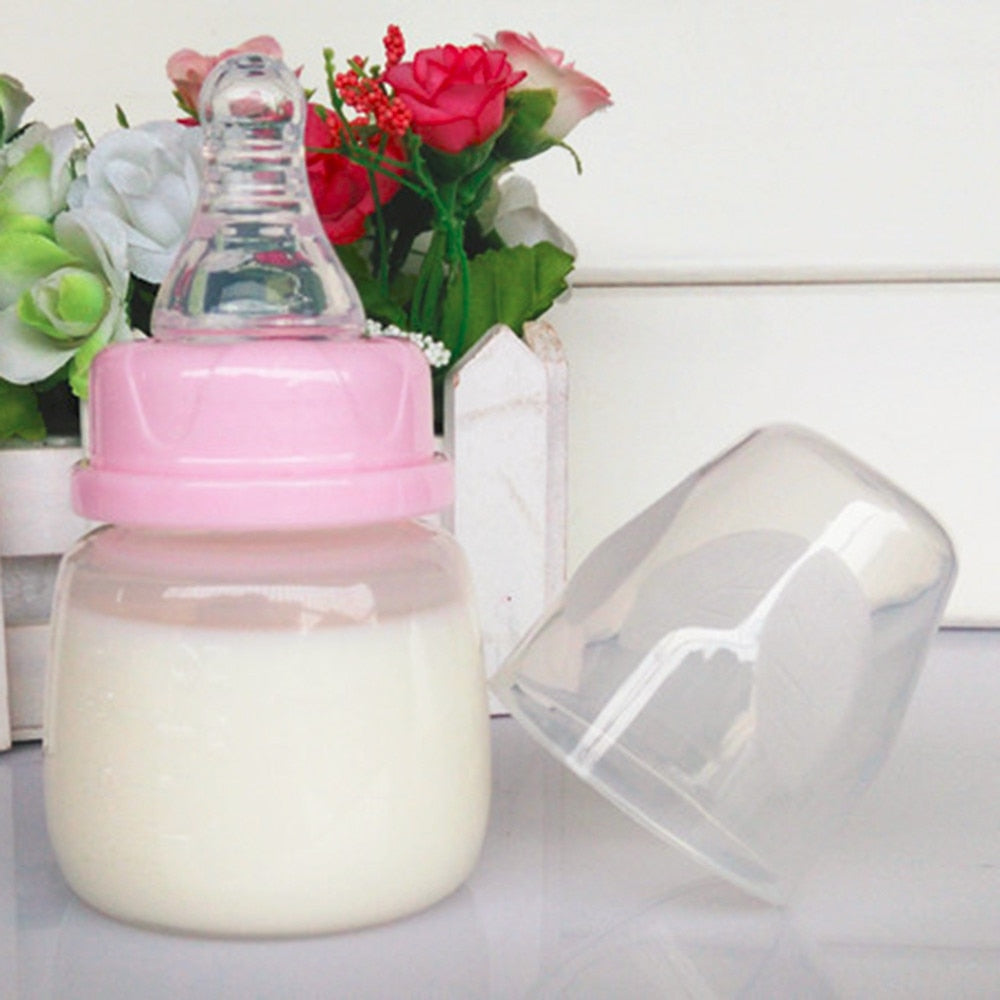 Infant Feeding Bottle 60ML PP Milk Juice Feeder