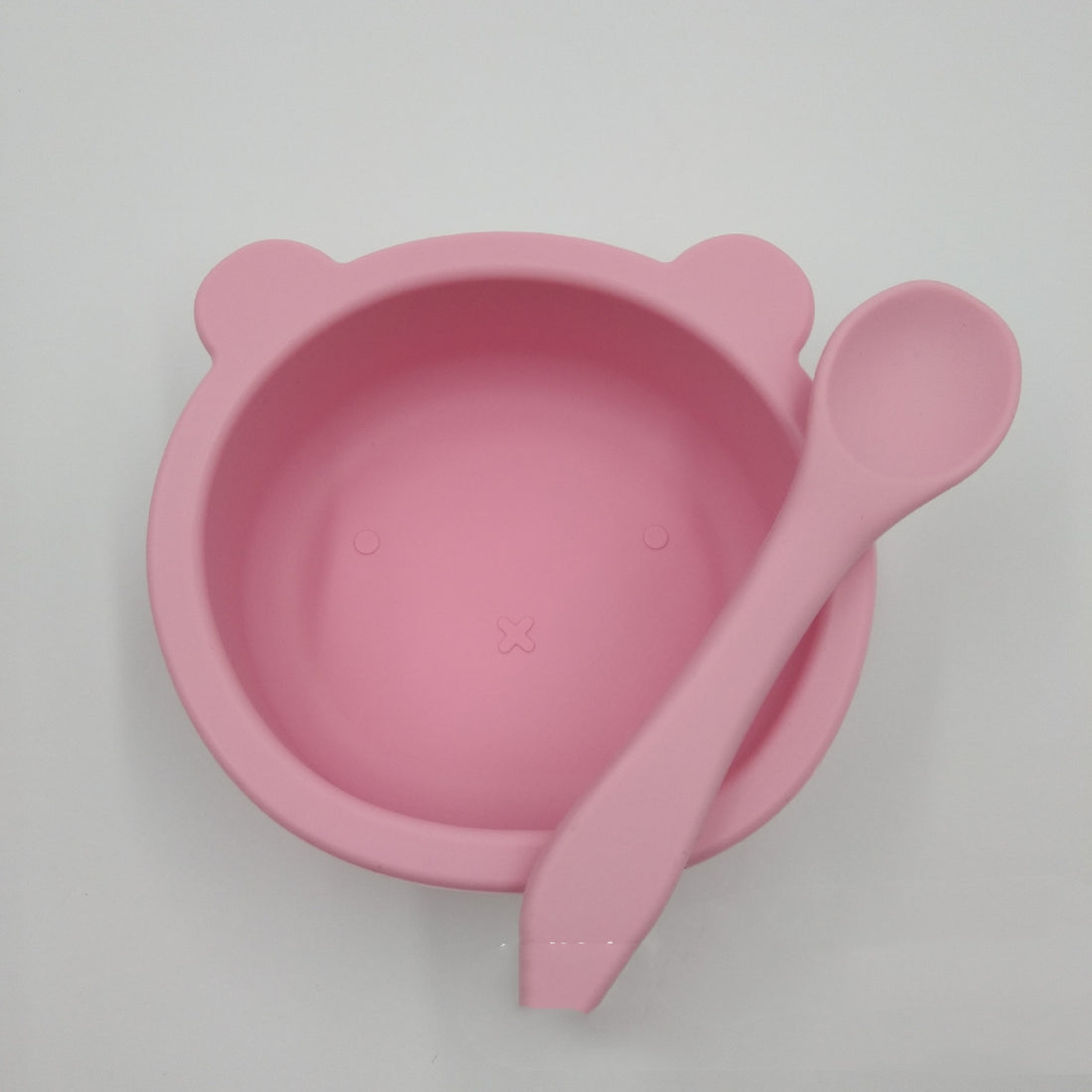 Bear Silicone Baby Suction Bowl Anti-Fall Feeding Dish