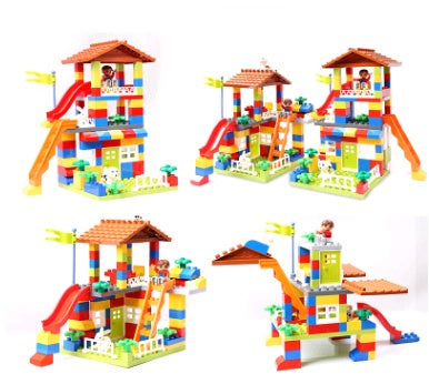 Children Building Blocks City Toy Early Learning Set