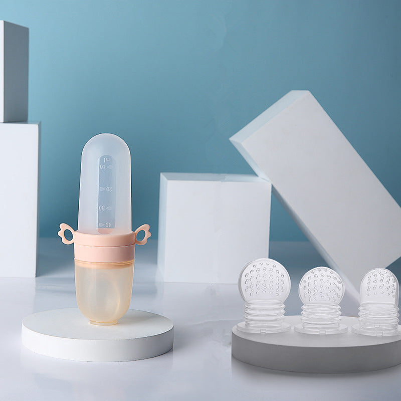 Portable Baby Feeding Spoon Bottle For Rice Cereal