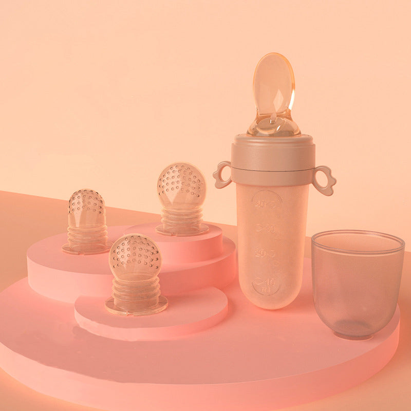 Portable Baby Feeding Spoon Bottle For Rice Cereal