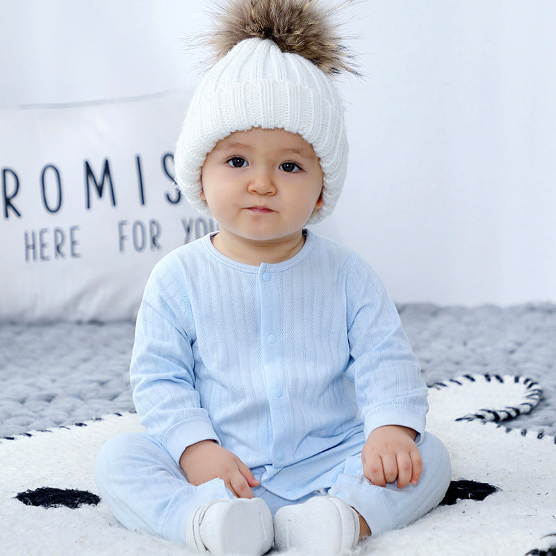 Cotton Baby Onesie Newborn Spring Autumn Pajamas