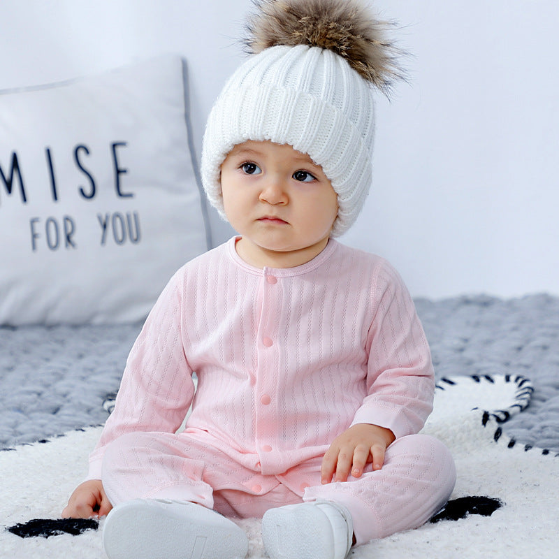 Cotton Baby Onesie Newborn Spring Autumn Pajamas