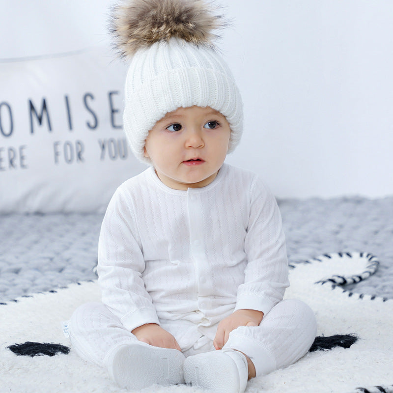 Cotton Baby Onesie Newborn Spring Autumn Pajamas
