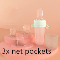 Portable Baby Feeding Spoon Bottle For Rice Cereal