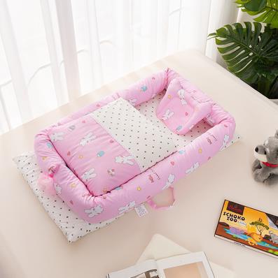 Foldable Portable Newborn Baby Crib With Mattress