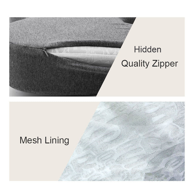 Lumbar Support Cushion Backrest Pillow For Chair