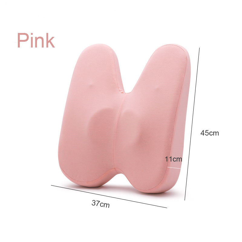 Lumbar Support Cushion Backrest Pillow For Chair