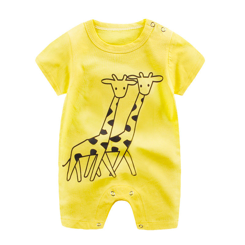 Baby One-Piece Clothes Summer Cotton