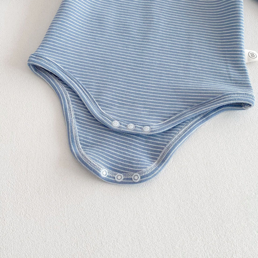 Striped Triangle Baby Romper Long Sleeve Jumpsuit