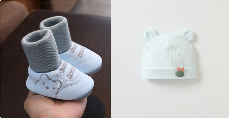 Simple Baby Cloth Shoes Indoor Non Slip Toddler Footwear