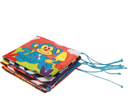Baby Cloth Book Colorful Educational Crib Toy