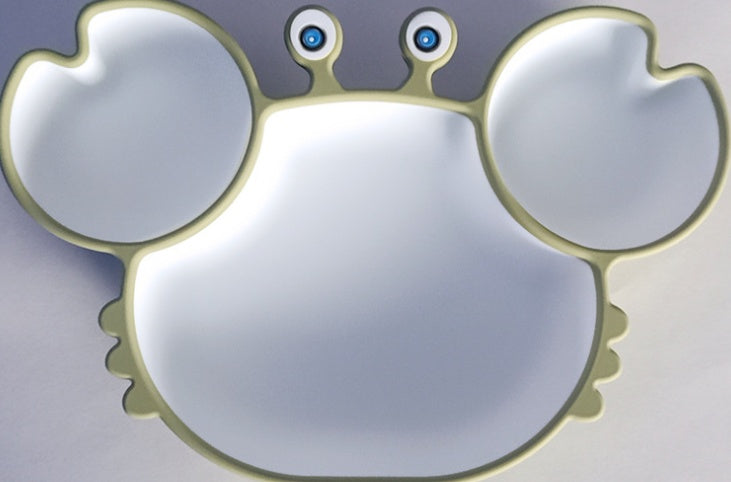 Silicone Baby Feeding Plate Non Slip Bowl Tableware