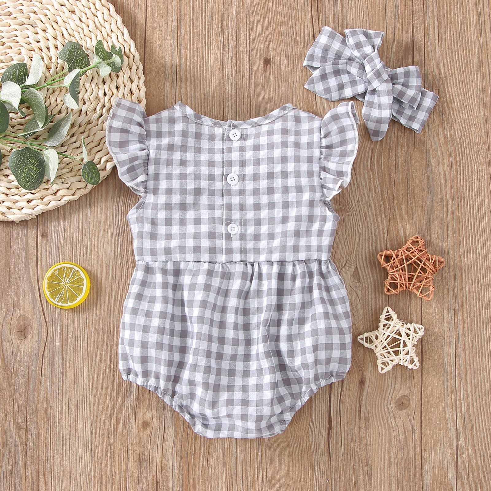 Pure Cotton Baby Vest Romper Lightweight Summer Onesie