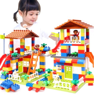Children Building Blocks City Toy Early Learning Set