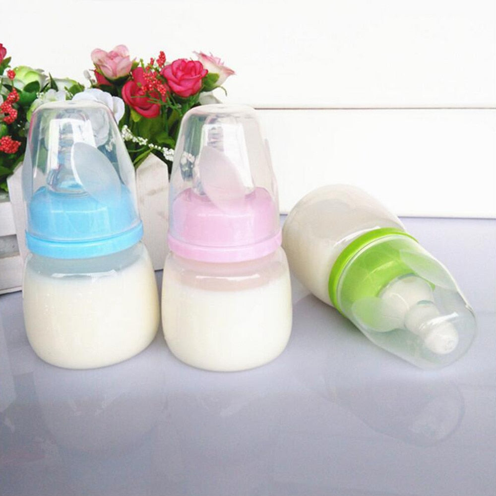 Infant Feeding Bottle 60ML PP Milk Juice Feeder