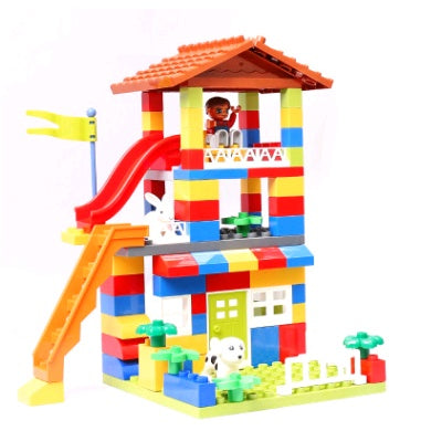 Children Building Blocks City Toy Early Learning Set