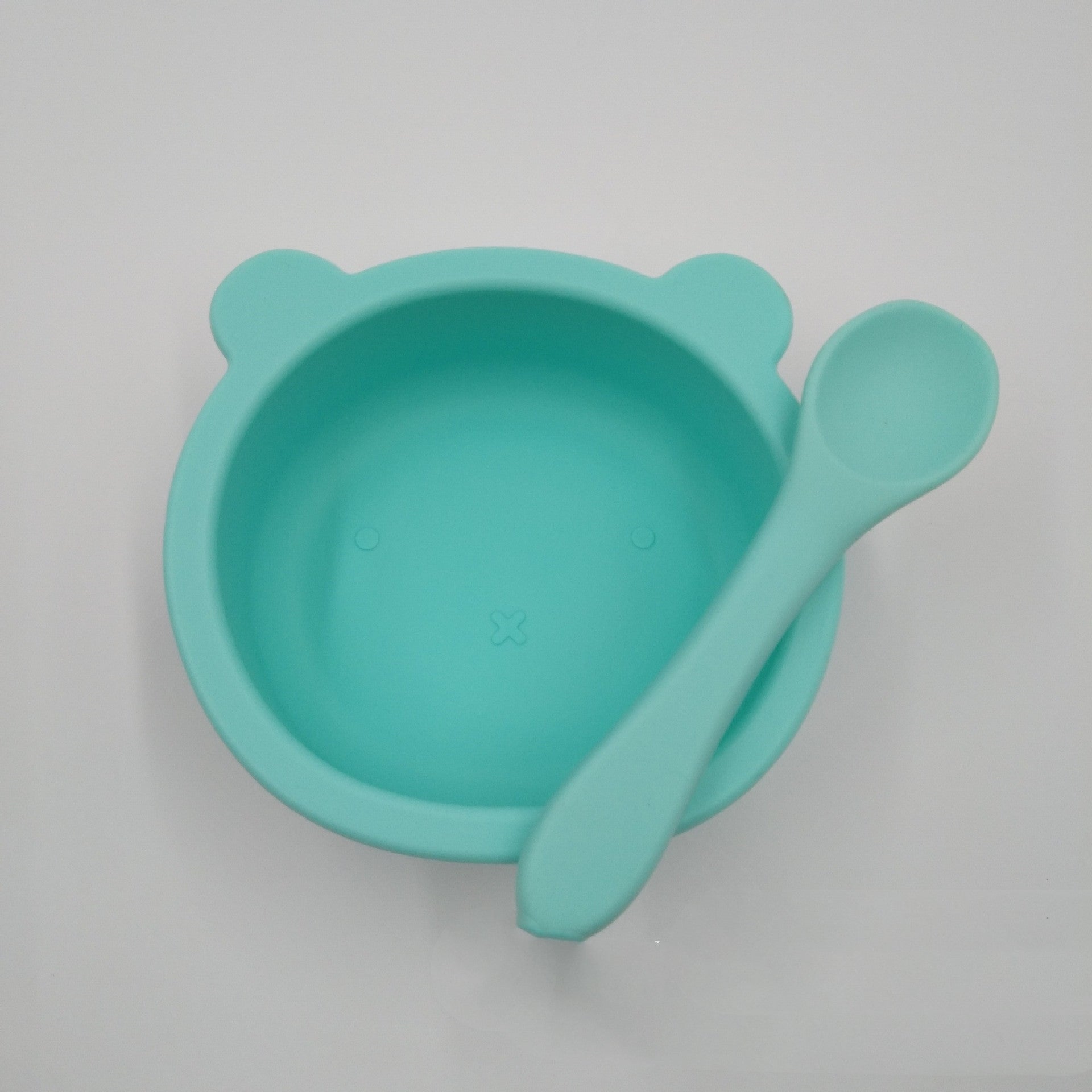 Bear Silicone Baby Suction Bowl Anti-Fall Feeding Dish