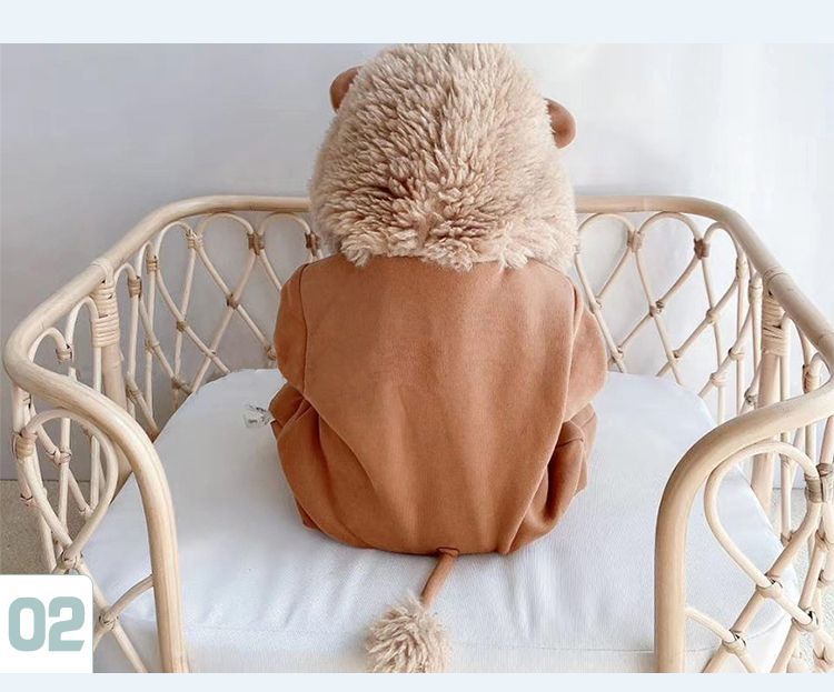 Newborn Baby Boy Jumpsuit Autumn Outfit 0-3 Months