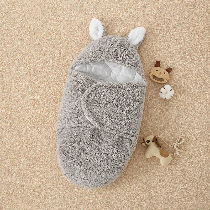 Thickened Cashmere Cartoon Baby Quilt