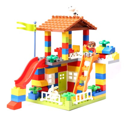 Children Building Blocks City Toy Early Learning Set