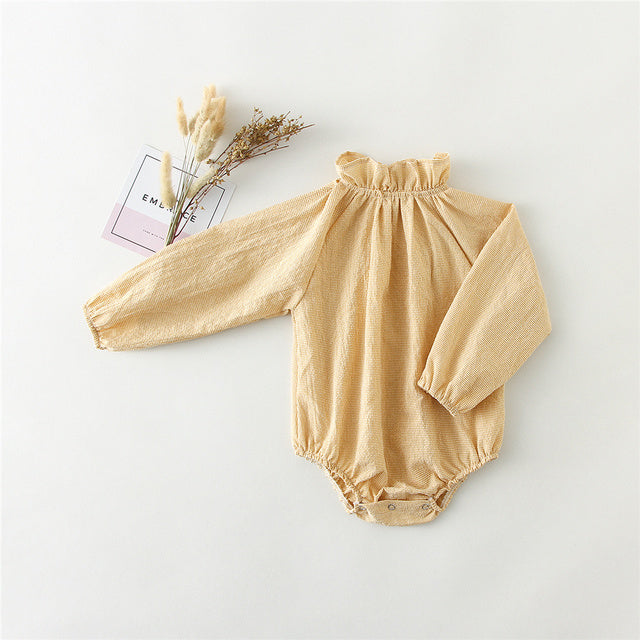 Baby Girl Rompers Long Sleeve Romper Jumpsuits One