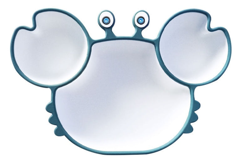 Silicone Baby Feeding Plate Non Slip Bowl Tableware