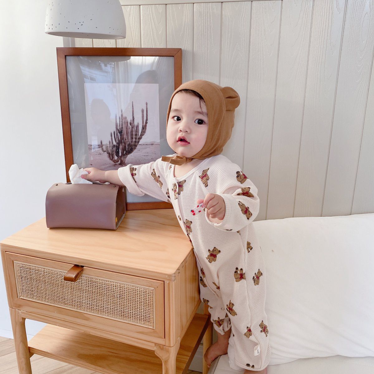 Baby One Piece Romper Comfortable Home Outfit