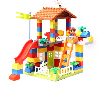 Children Building Blocks City Toy Early Learning Set
