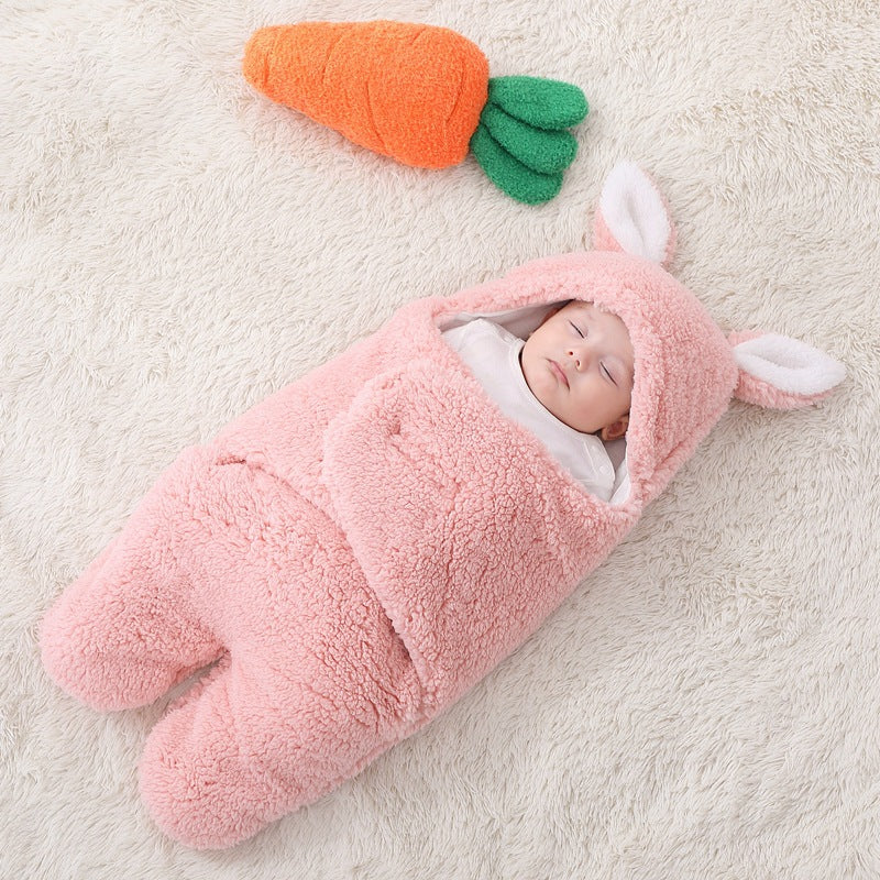 Thickened Cashmere Cartoon Baby Quilt
