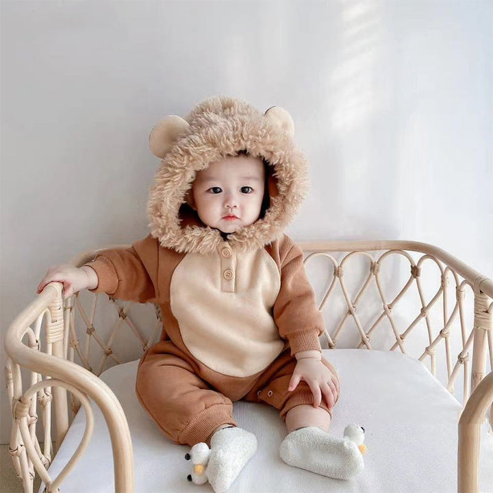 Newborn Baby Boy Jumpsuit Autumn Outfit 0-3 Months
