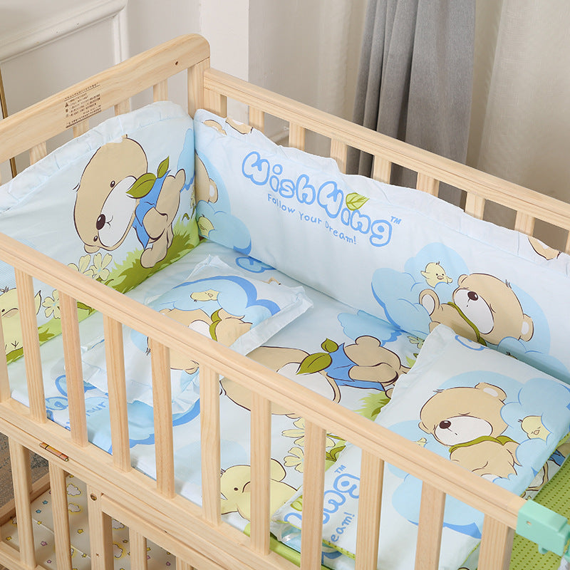 Baby Crib Kit Anti-collision Soft Bag Thickened