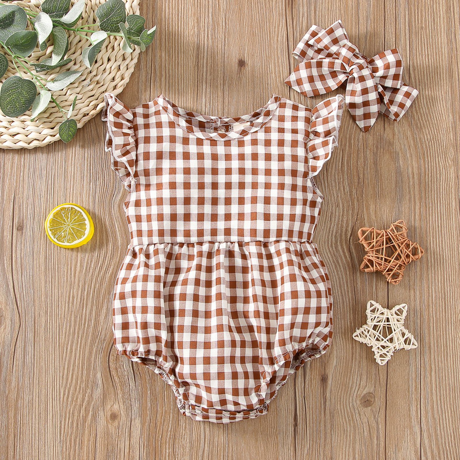 Pure Cotton Baby Vest Romper Lightweight Summer Onesie