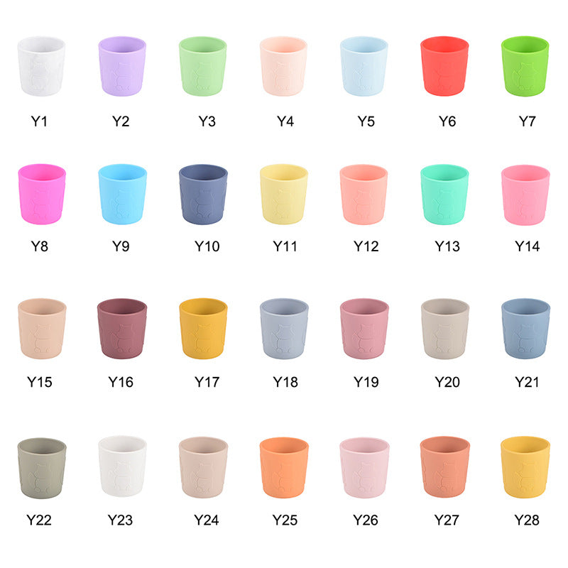 Baby Food Supplement Silicone Tableware Set