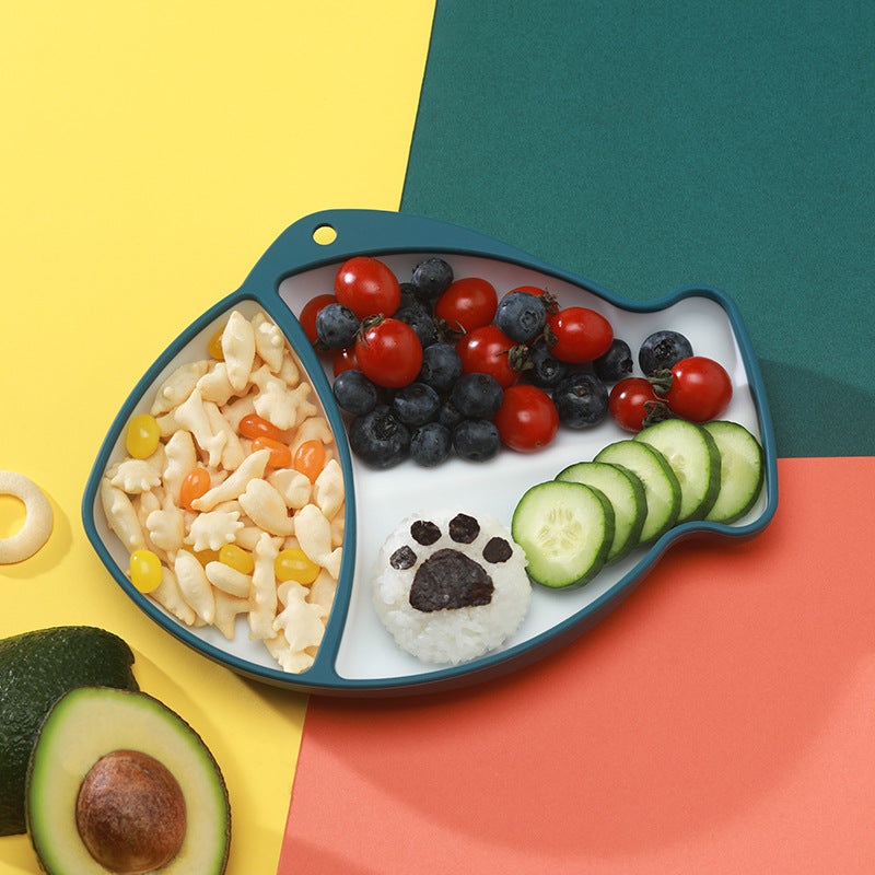 Silicone Baby Feeding Plate Non Slip Bowl Tableware