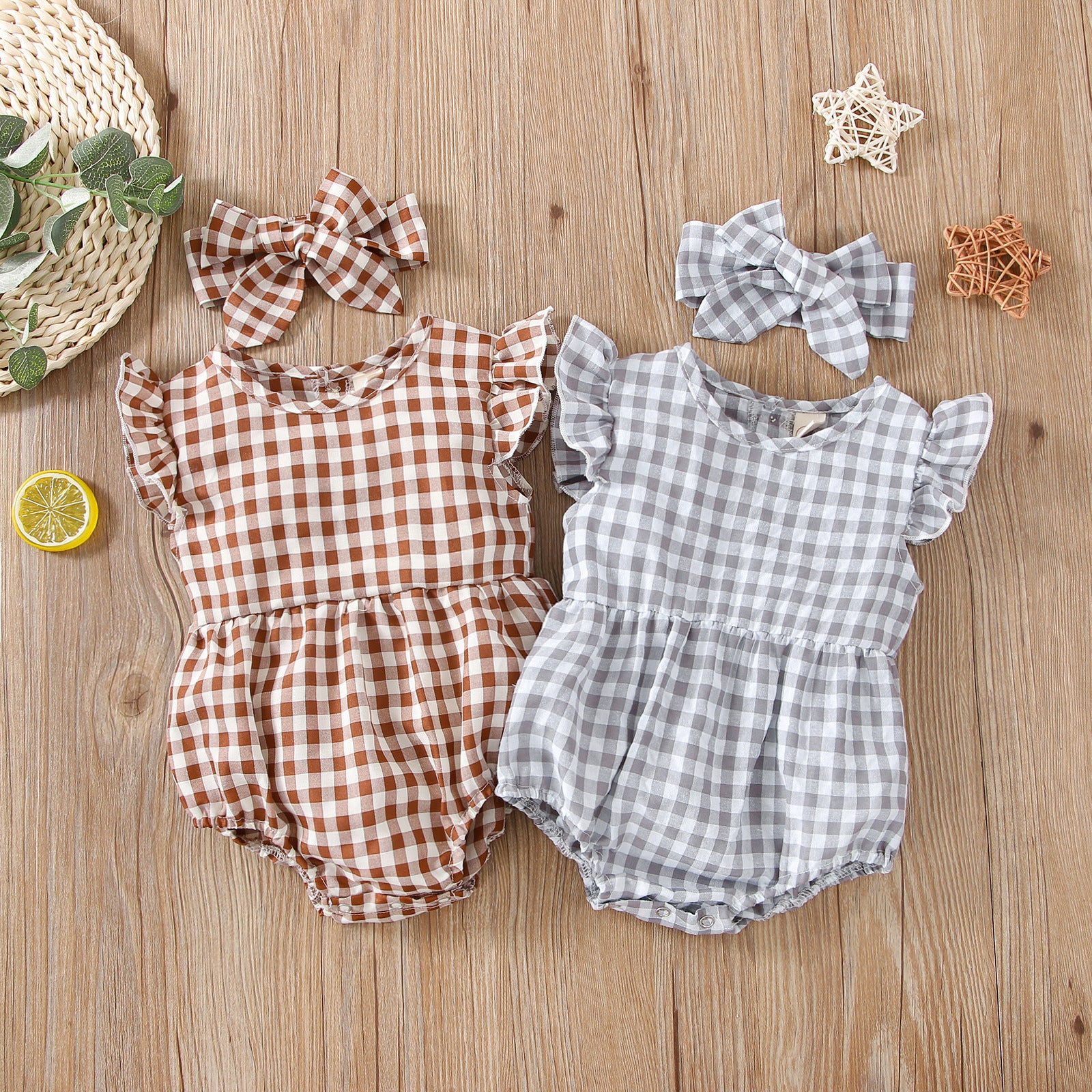 Pure Cotton Baby Vest Romper Lightweight Summer Onesie